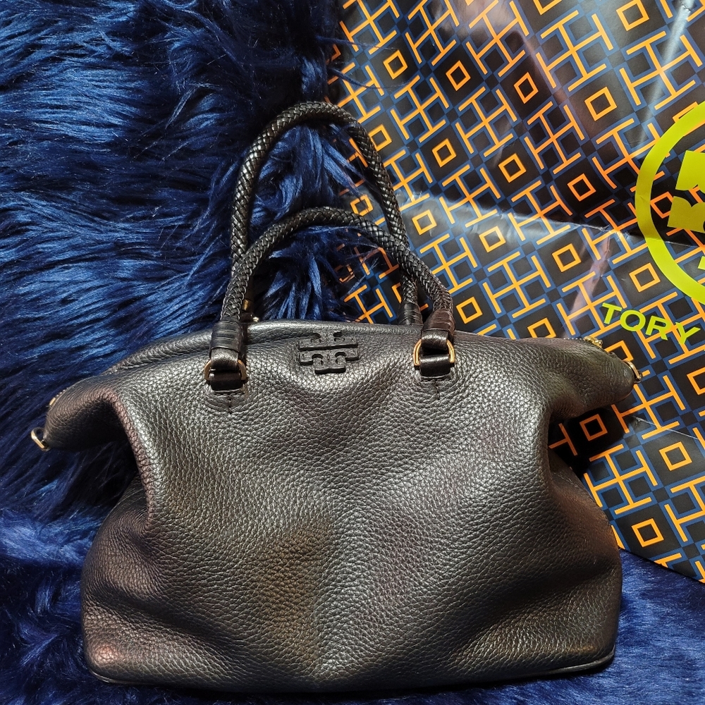 Tory Burch Pebble Leather Handbag